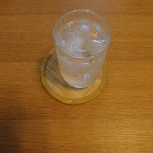 手作りシロップのソーダ水